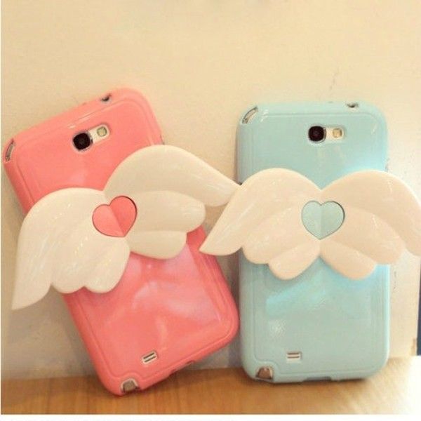 HOT Angel amoroso coração volta Case para iPhone 4/4S/5/Sams